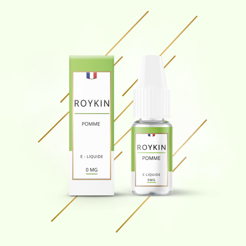 E-liquide Pomme 10ml - Roykin - 0mg