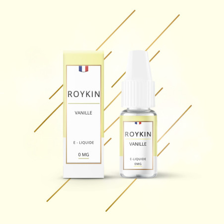 E-liquide Vanille 10ml - Roykin - 6mg