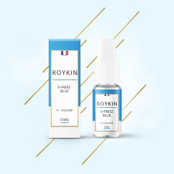 E-liquide X-Freez Blue 10ml - Roykin - 6mg