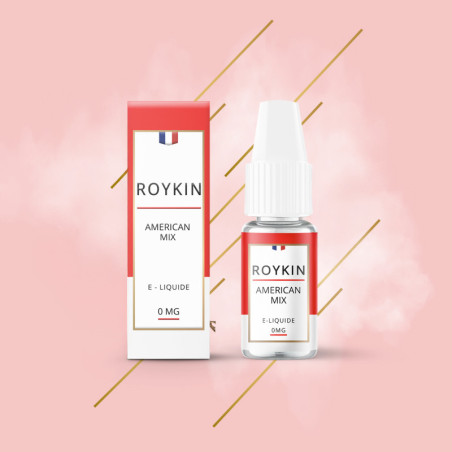 E-liquide American Mix 10ml - Roykin - 6mg