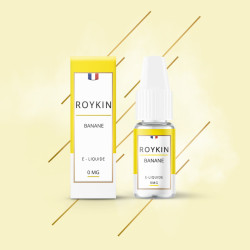 E-liquide Banane 10ml - Roykin - 0mg