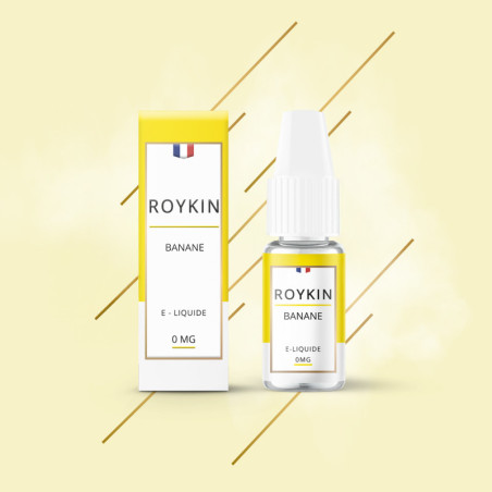 E-liquide Banane 10ml - Roykin - 6mg