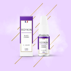 E-liquide Black Cherry 10ml - Roykin - 3mg