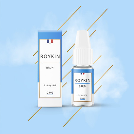 E-liquide Brun 10ml - Roykin - 6mg