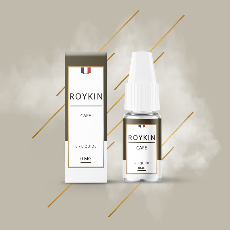 E-liquide Café 10ml - Roykin - 0mg