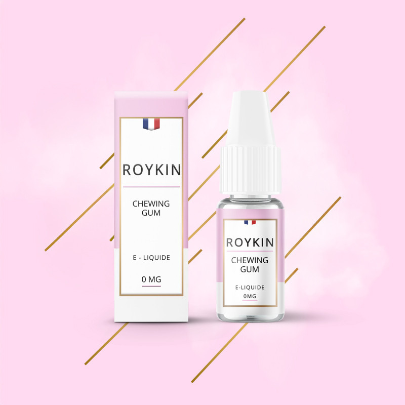 E-liquide Chewing Gum 10ml - Roykin - 0mg