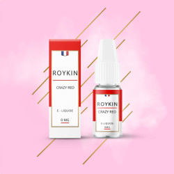 E-liquide Crazy Red 10ml - Roykin - 0mg
