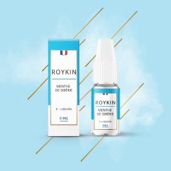E-liquide Menthe de Sibérie 10ml - Roykin - 0mg