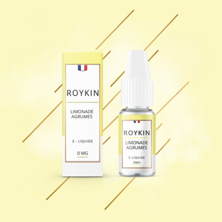 E-liquide Limonade Agrumes 10ml - Roykin - 6mg