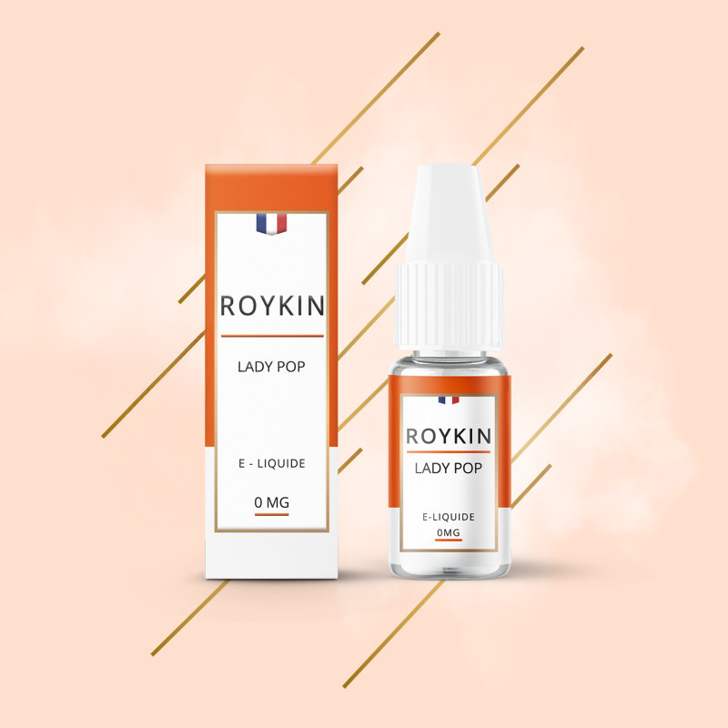 E-liquide Lady Pop 10ml - Roykin - 0mg