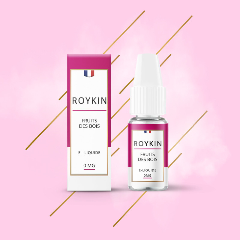 E-liquide Fruits Des Bois 10ml - Roykin - 0mg