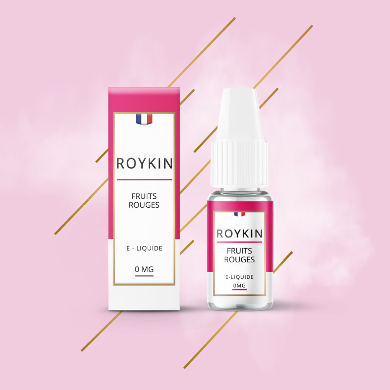 E-liquide Fruits Rouges 10ml - Roykin - 0mg