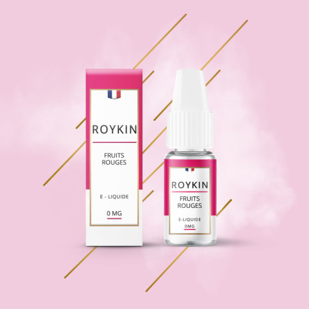 E-liquide Fruits Rouges 10ml - Roykin - 6mg