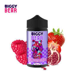 E liquide Fruits rouges Grenade Fraise des bois acidulée 200ml - Biggy Bear