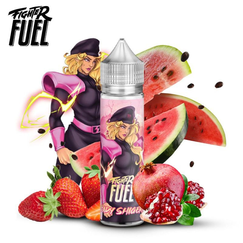 E-liquide Lady Shigeri 50ml - Fighter Fuel by Maison Fuel - 0mg