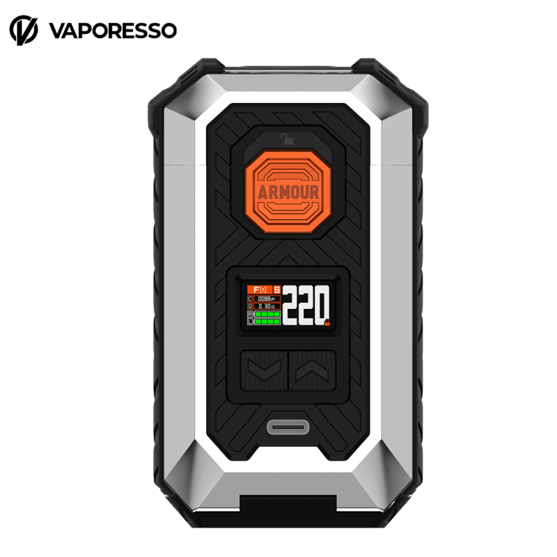 Box Armour Max 220W - Vaporesso - Silver