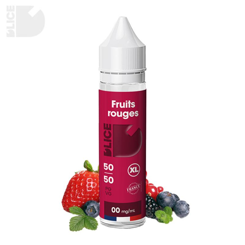 E-liquide Fruits Rouges 50ml - Dlice XL - 0mg