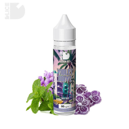 E-liquide Violet Drive 50ml - Urban Hit by Dlice