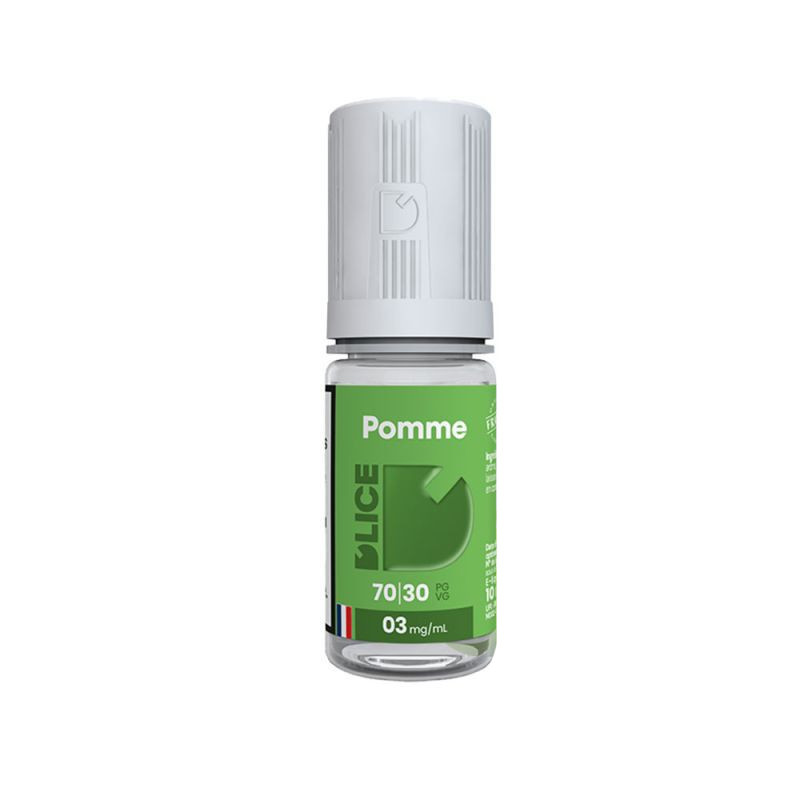 E-liquide Pomme 10ml - Dlice - 0mg