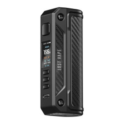Box Thelema Solo 100W - Lost Vape - Black Carbon Fiber