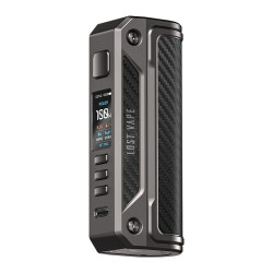 Box Thelema Solo 100W - Lost Vape - Gunmetal/Carbon Fiber