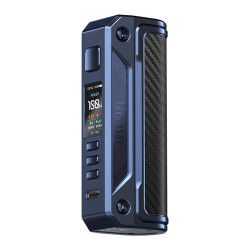 Box Thelema Solo 100W - Lost Vape - Sierra blue carbon fiber
