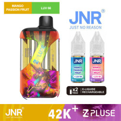 Puff Zpluse 42K - Zpluse by JNR - Mango Passion Fruit + Luv 66