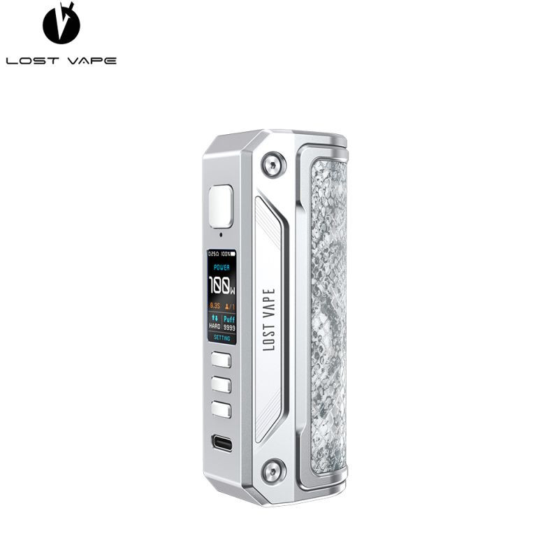 Box Thelema Solo 100W - Lost Vape - Alluring Silver