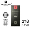 Résistances GT (3pcs) - Vaporesso - GT8 0.15ohm