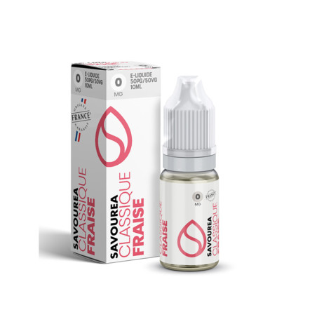 Fraise 10ml - Classic Savourea - 6mg