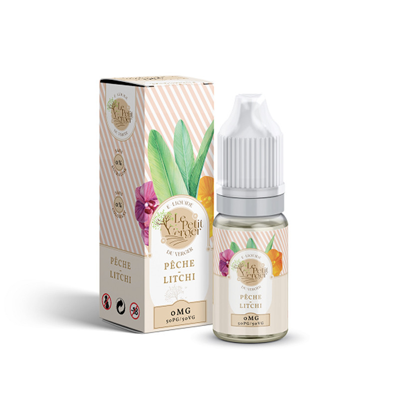 Pêche Litchi 10ml - Le Petit Verger by Savourea - 3mg