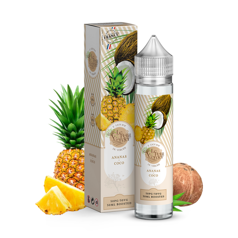 Ananas Coco 50ml - Le Petit Verger By Savourea - 0mg