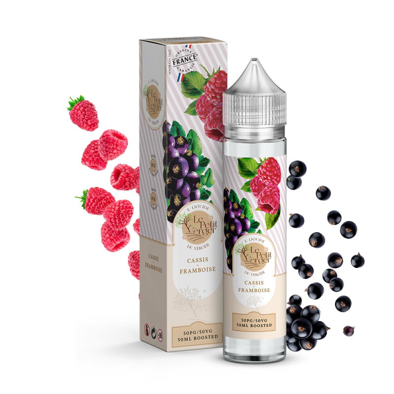Cassis Framboise 50ml - Le Petit Verger by Savourea - 0mg