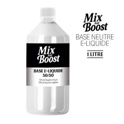 BASE NEUTRE 1 LITRE PG50/VG/50