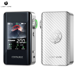 Box Centaurus BT200 - Lost Vape - Silver Carbon