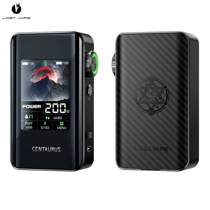 Box Centaurus BT200 - Lost Vape - Black Carbon