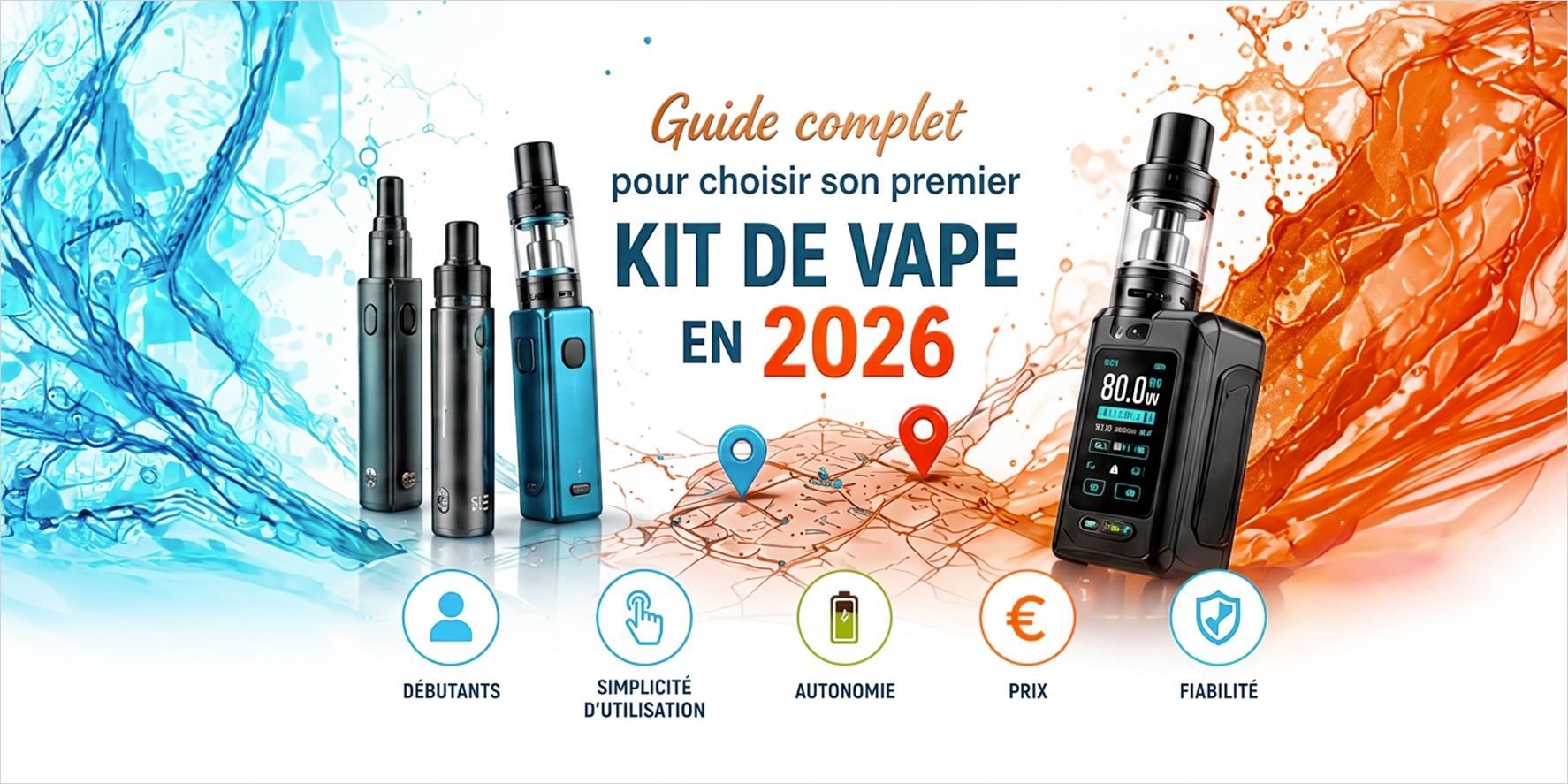 Guide complet pour choisir son premier kit de vape en 2026