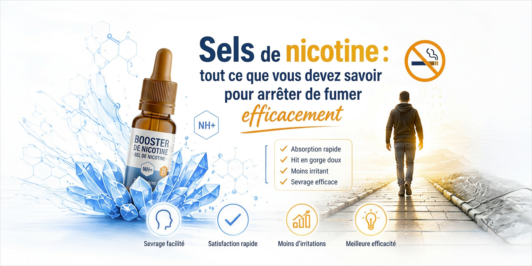 Sels de nicotine : tout ce que vous devez savoir pour arrêter de fumer efficacement