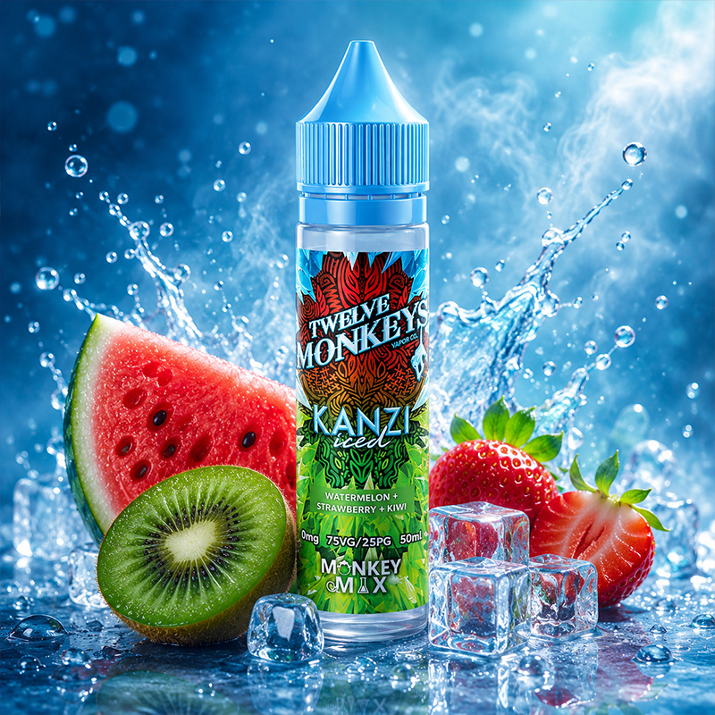 E-liquide KANZI ICED 50ml - Ice Age by 12 Monkeys