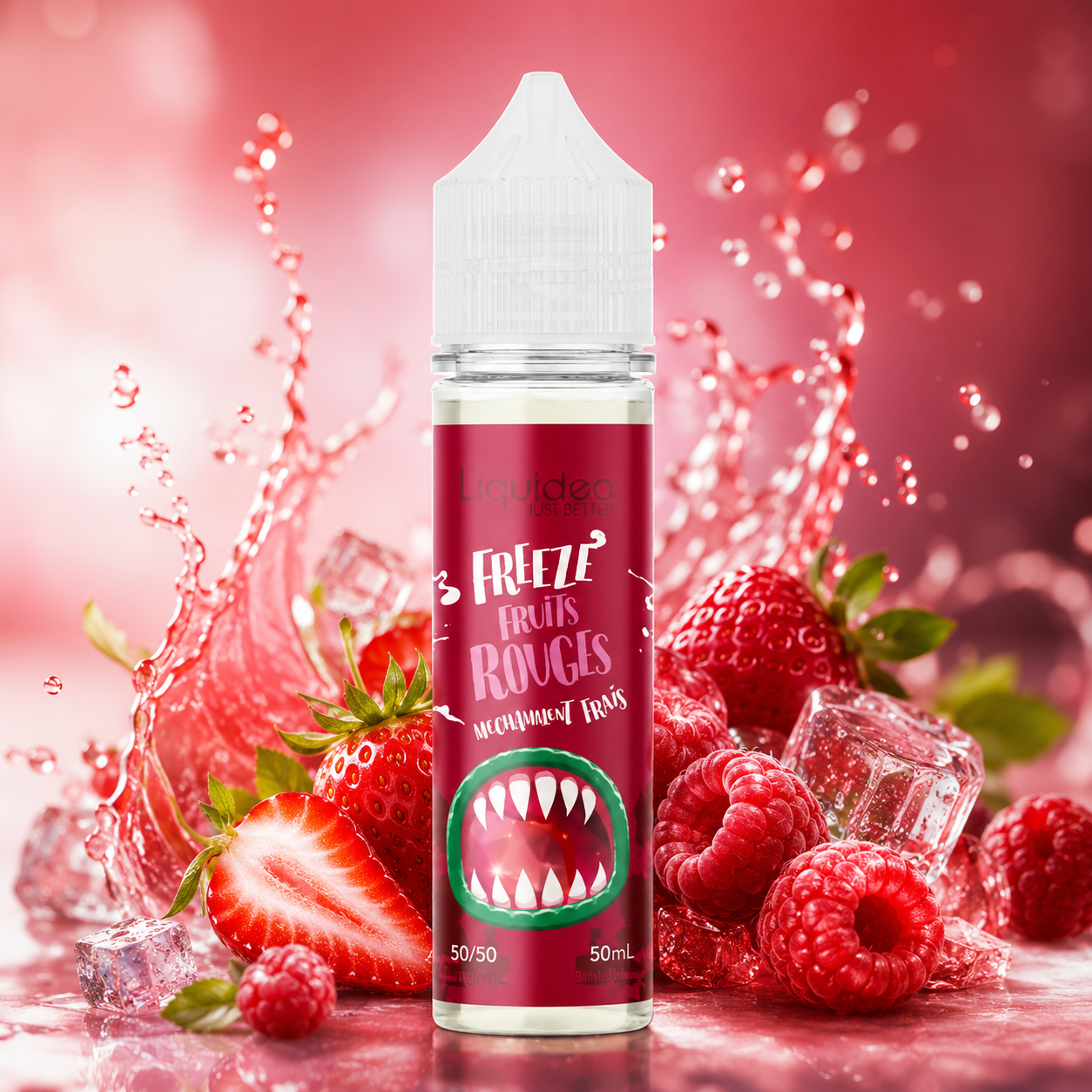 E-liquide Freeze Fruits Rouges 50ml - Liquideo